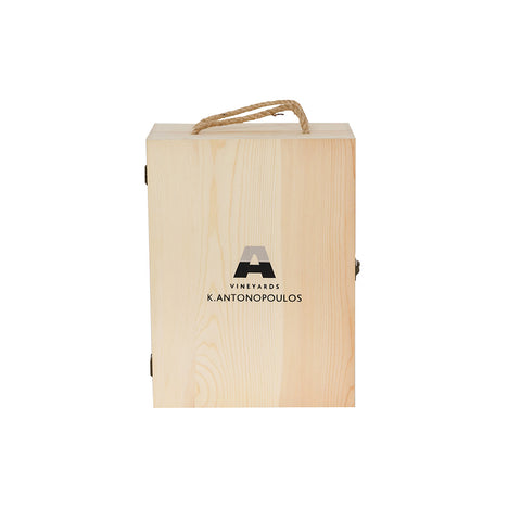 ANTONOPOULO VINEYARDS Koffer für 6 Flaschen 